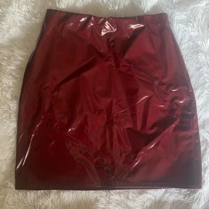 Vinyl skirt